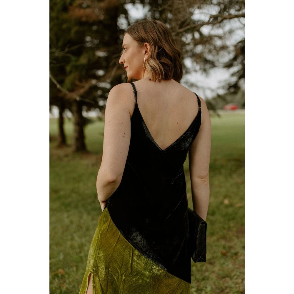 FRNCH The‎ Engy Velvet Dress size large - Picture 4 of 12